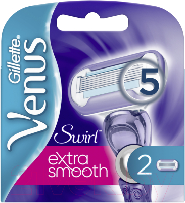 Набор сменных кассет Gillette Venus Swirl (2шт)