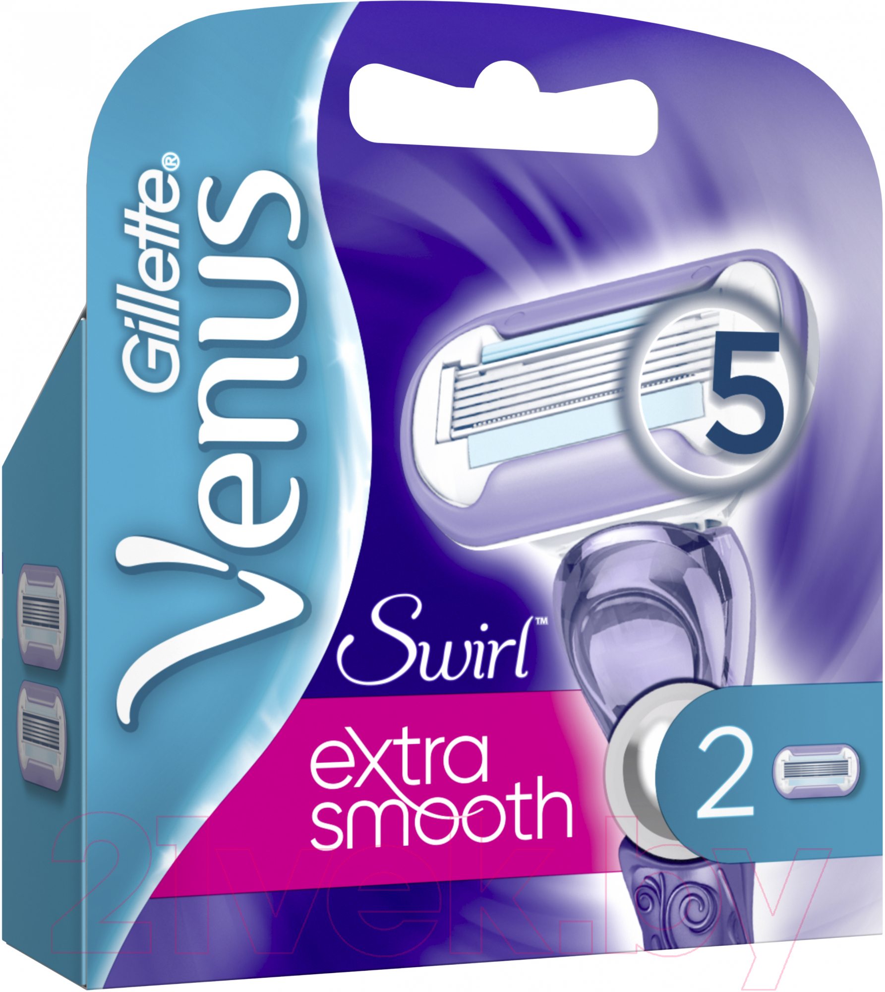 Набор сменных кассет Gillette Venus Swirl (2шт)