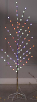 Светодиодное дерево Luazon Шарики мульти 666339 (1.5м) - 