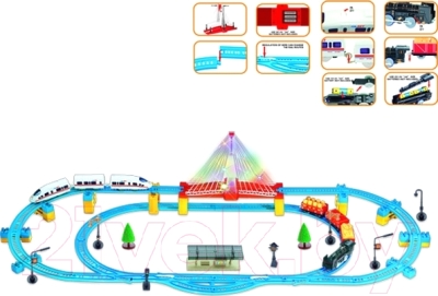 Железная дорога игрушечная Huan Nuo 3900-2