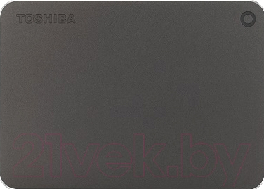 Внешний жесткий диск Toshiba Canvio Premium 1TB Dark Grey Metallic (HDTW110EB3AA)