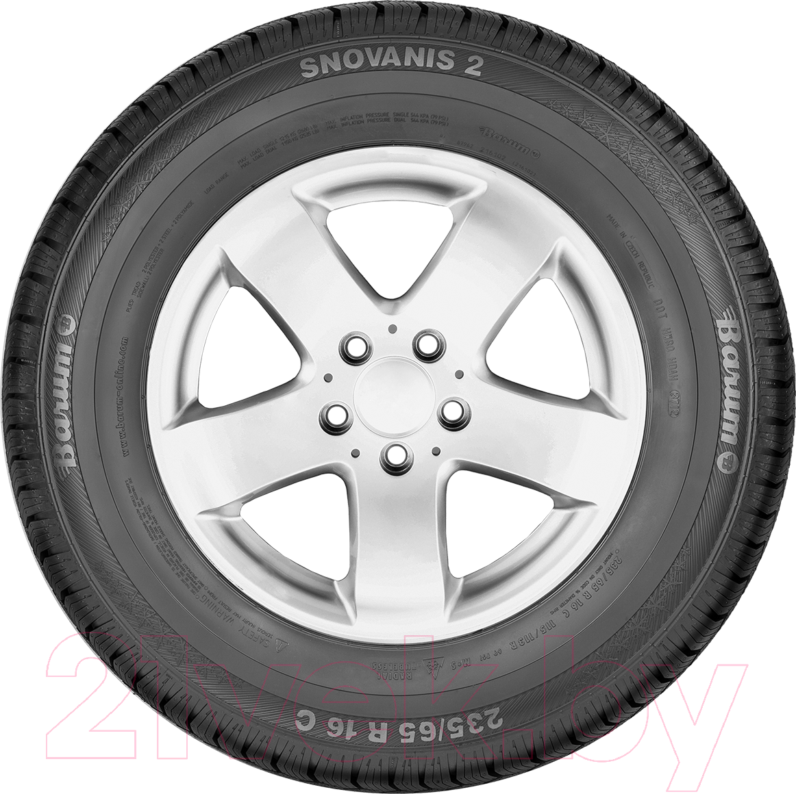 Зимняя легкогрузовая шина Barum SnoVanis 2 185R14C 102/100Q