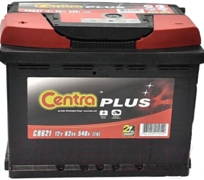 Автомобильный аккумулятор Centra Plus CB621 (62 А/ч)