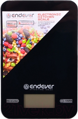 Кухонные весы Endever KS-527 (черный)