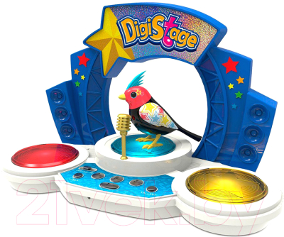 Интерактивная игрушка Digifriends Птичка со сценой 88268S