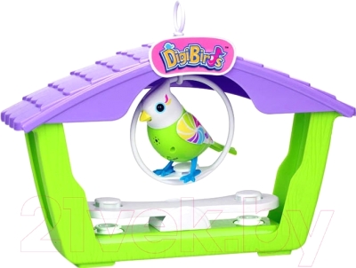 Интерактивная игрушка Silverlit Птичка с домиком 88400