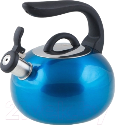 Чайник со свистком Perfecto Linea Focus 52-027012 (синий металлик)