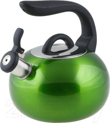 Чайник со свистком Perfecto Linea Focus 52-027013 (зеленый металлик)