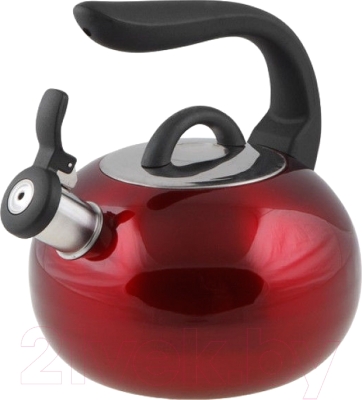 Чайник со свистком Perfecto Linea Focus 52-027015 (красный металлик)