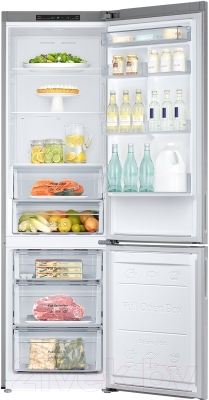 Холодильник с морозильником Samsung RB37J5000SA/WT