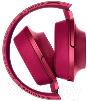 Наушники-гарнитура Sony MDR-100AAPP (малиново-розовый)