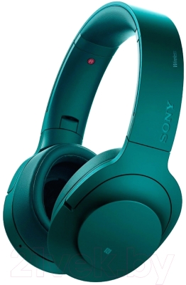 Беспроводные наушники Sony MDR-100ABNL (малахитово-синий)