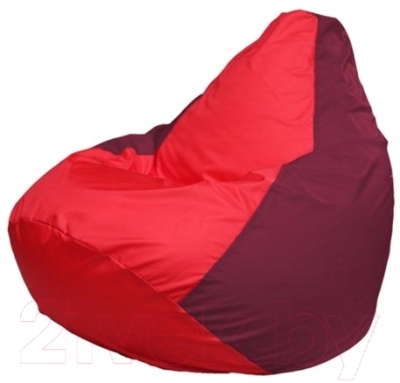 Бескаркасное кресло Flagman Груша Мини Г0.1-180 (красный/бордовый)