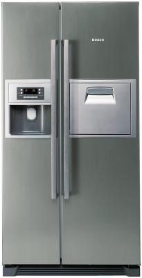 Холодильник с морозильником Bosch KAN60A40 - вид спереди