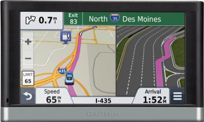 GPS навигатор Garmin nuvi 2557 - вид спереди
