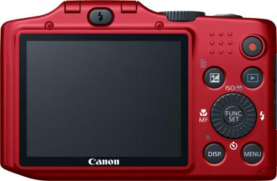 Компактный фотоаппарат Canon PowerShot SX160 IS Red - общий вид