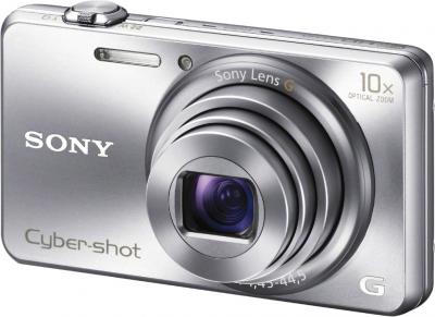 Компактный фотоаппарат Sony Cyber-shot DSC-WX200 Silver - общий вид
