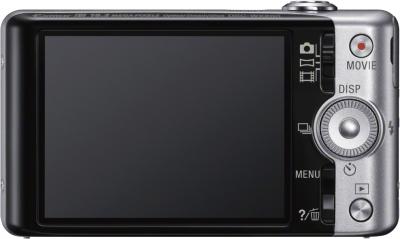 Компактный фотоаппарат Sony Cyber-shot DSC-WX200 Silver - вид сзади