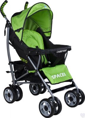 Детская прогулочная коляска Caretero Spacer (Green) - общий вид