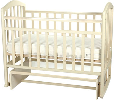 Детская кроватка Антел Алита-3 (Слоновая Кость) - общий вид