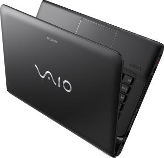 Ноутбук Sony VAIO SV-E1113M1R/B - вид сзади