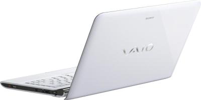 Ноутбук Sony VAIO SV-E1113M1R/W - вид сзади