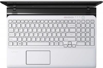 Ноутбук Sony VAIO SV-E1513P1R/W - вид сверху