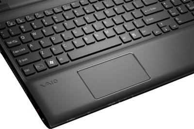 Ноутбук Sony VAIO SV-E1513T1R/B - тачпад