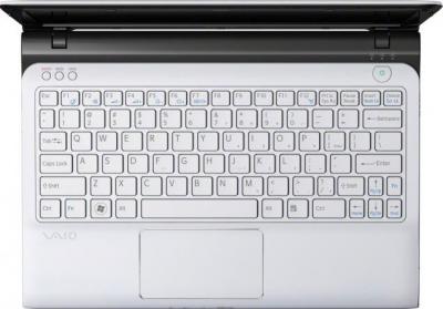 Ноутбук Sony VAIO SV-E1513U1R/W - вид сверху