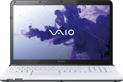 Ноутбук Sony VAIO SV-E1713E1R/W - фронтальный вид