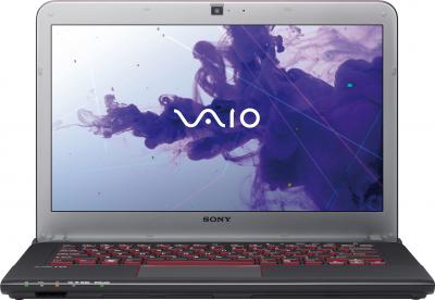 Ноутбук Sony VAIO SV-E14A3M1R/B - фронтальный вид