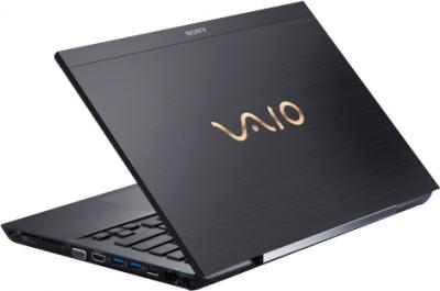 Ноутбук Sony VAIO SV-S13A3M9R/S - вид сзади