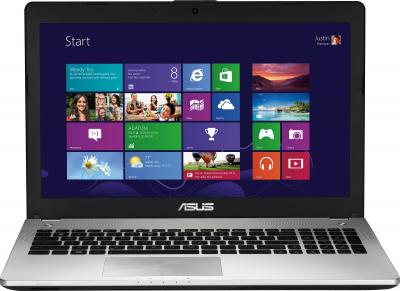 Ноутбук Asus N76VB-T4003H - фронтальный вид