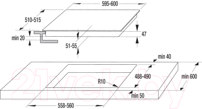 Электрическая варочная панель Gorenje ECT680-ORA