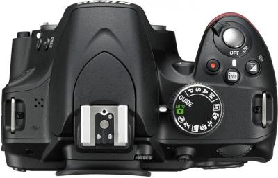 Зеркальный фотоаппарат Nikon D3200 Kit 18-200mm VR II - вид сверху