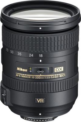 Зеркальный фотоаппарат Nikon D3200 Kit 18-200mm VR II - объектив