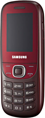 Мобильный телефон Samsung E2202 Metro Red (GT-E2202 WRASER) - общий вид