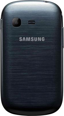 Мобильный телефон Samsung S3802 Rex 70 Duos Metalic Blue (GT-S3802 MBWSER) - задняя панель