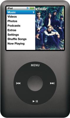 MP3-плеер Apple iPod classic 160Gb MC297QB/A (черный) - общий вид
