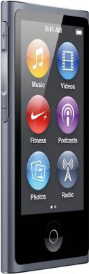 MP3-плеер Apple iPod nano 16Gb MD481QB/A (графит) - вид сбоку