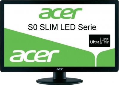 Монитор Acer S240HLBD (ET.FS0HE.001) - фронтальный вид