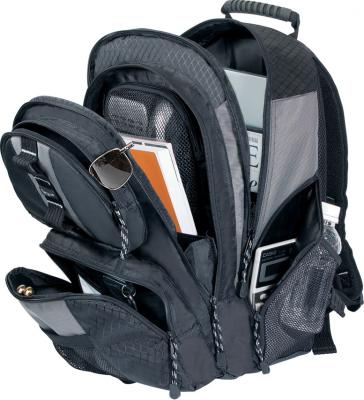 Рюкзак Targus Sport Computer Backpack Black-Gray (TSB212-60) - с открытыми карманами