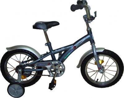 Детский велосипед Novatrack Х44103 Серо-Серебристый - общий вид