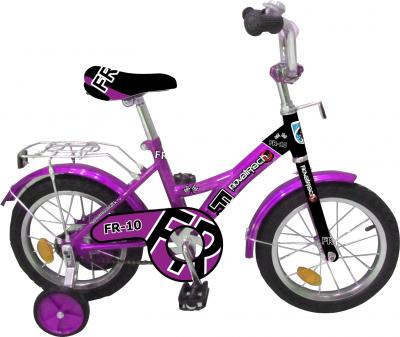 Детский велосипед Novatrack Х38617 Фиолетовый - общий вид