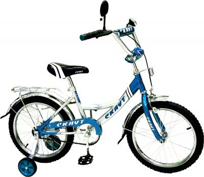 Детский велосипед Скаут BC-162 Синий - общий вид