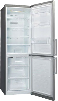 Холодильник с морозильником LG GA-B439YLCA - внутренний вид