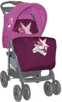 Детская прогулочная коляска Lorelli Foxy (Pink Movie Star) - чехол для ног