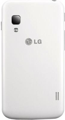 Смартфон LG E455 Optimus L5 II Dual White - задняя панель