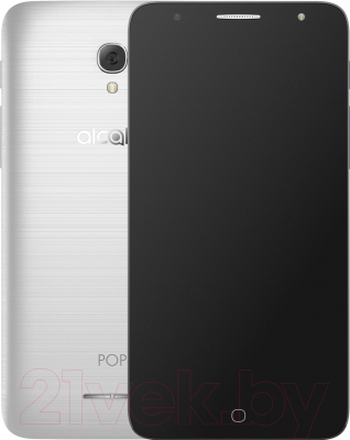 Смартфон Alcatel One Touch Pop 4+ / 5056D (серебристый металлик)