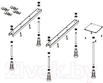 Ножки опорные Riho POOTSET12